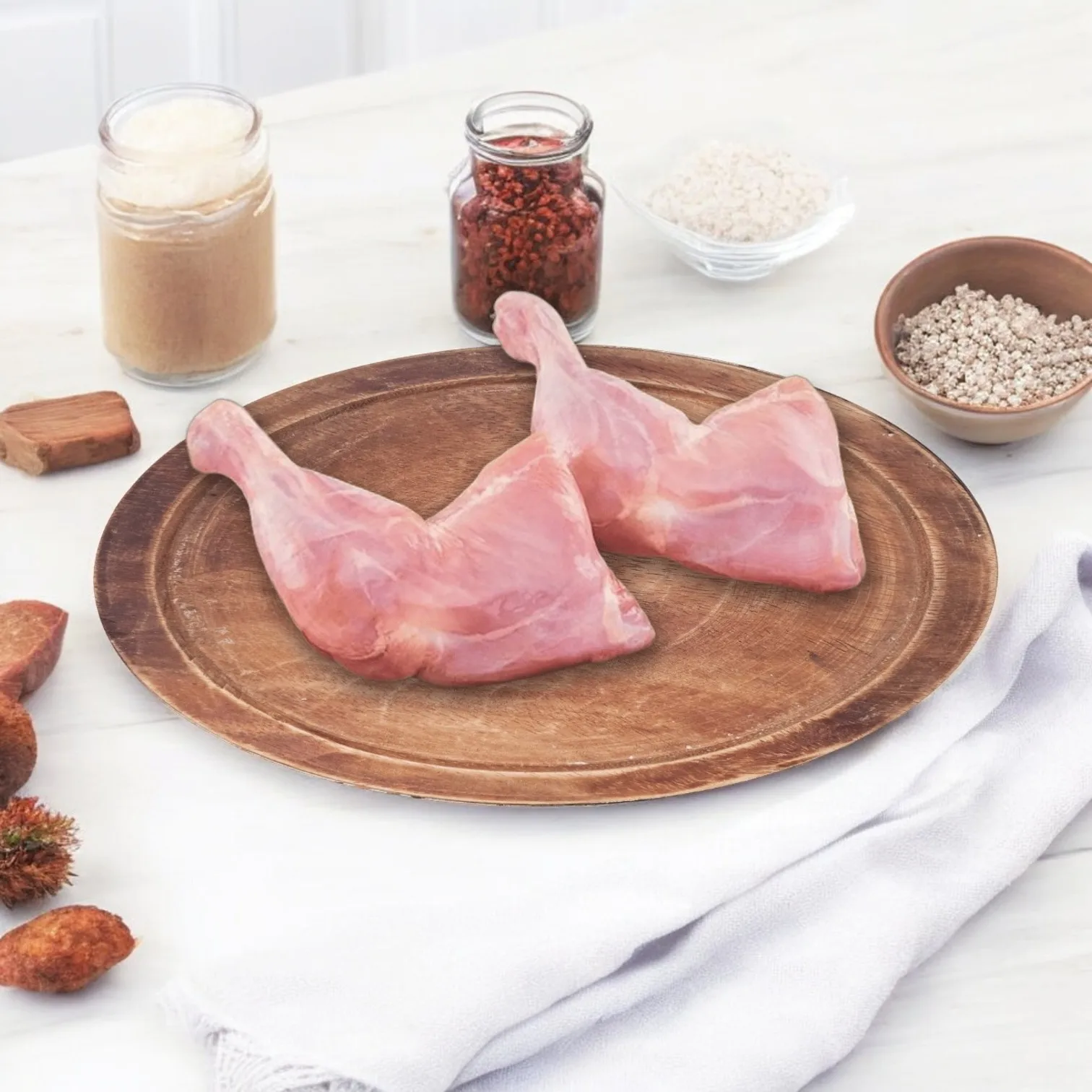 Chicken Leg With Thigh - Pack of 2(For Tandori)